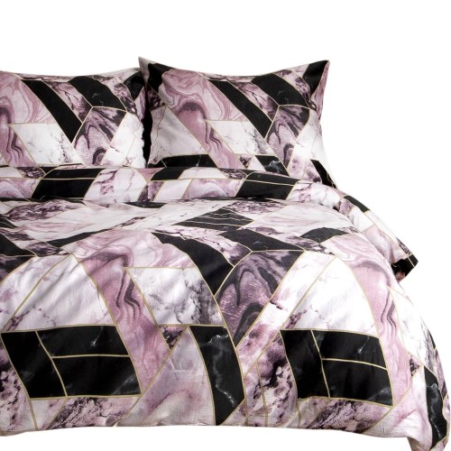 Komplet pościeli SATYNLOVE z satyny bawełnianej 140x200 cm z poszewką 70x80 cm – luksusowa jakość i elegancki design dla komfortowego snu.
