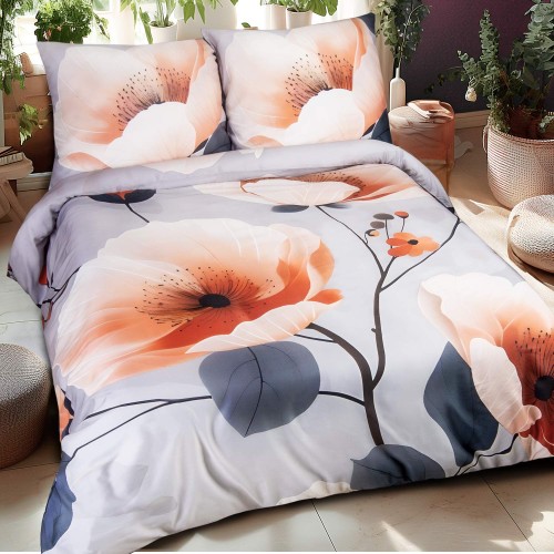 Pościel z satyny bawełnianej SATYNLOVE PREMIUM 220x200 elegancka i komfortowa dla Twojej sypialni.