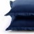 Poszewka dekoracyjna VELVET w kolorze indygo 45x45, zestaw 2 sztuki