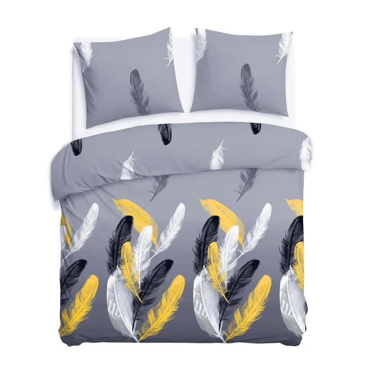 Pościel bawełniana SATYNLOVE 220x200 z poszewkami 70x80, elegancka i nowoczesna