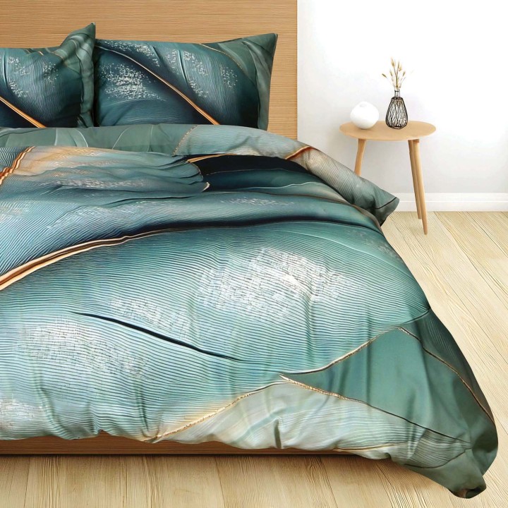 Pościel SATYNLOVE PREMIUM z satyny bawełnianej 180x200 z unikalnym wzorem