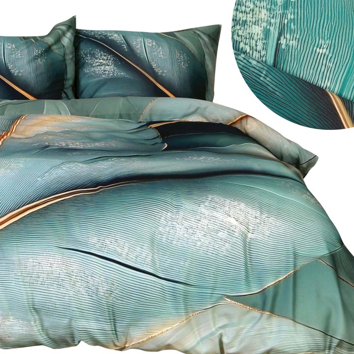 Pościel SATYNLOVE PREMIUM z satyny bawełnianej 180x200 z unikalnym wzorem