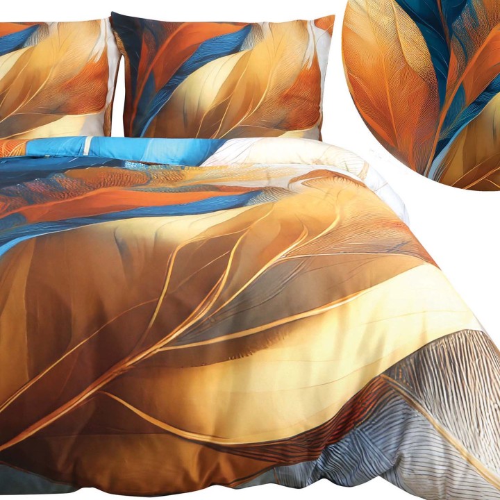 Elegancka pościel bawełniana SATYNLOVE PREMIUM 140x200 z poszewką 70x80 cm