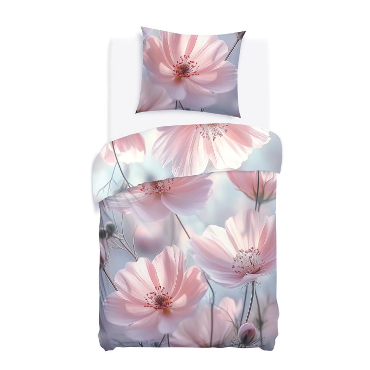Pościel bawełniana SATYNLOVE PREMIUM 140x200 + 1 poszewka 70x80