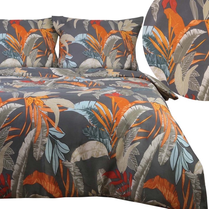 Elegancka pościel satynowa 140x200 cm z poszewką 70x80 cm - SATYNLOVE