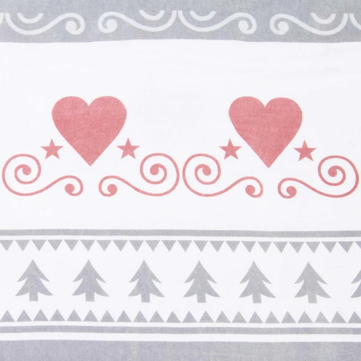 Komplet pościeli flanelowej FLANELOVE 220x200 cm z zamkiem błyskawicznym