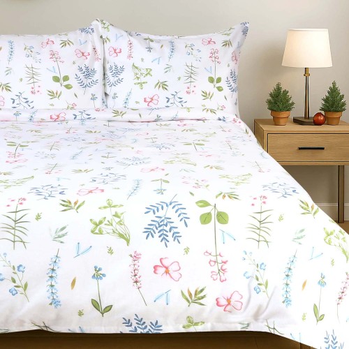 Komplet pościeli flanelowej FLANELOVE 140x200 z poszewką 70x80 - komfort i jakość