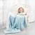 Koc Shleepy Błękitny Tłoczony żakardowo Nowoczesny 130x180 AmeliaHome