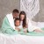 Koc Shleepy Miętowy Tłoczony żakardowo Nowoczesny 130x180 AmeliaHome