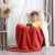 AmeliaHome - Koc czerwony SHLEEPY 70x150 cm.
