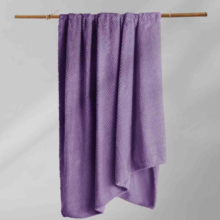 DecoKing koc HENRY fioletowy 70x150 cm.