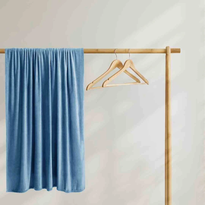 DecoKing koc - narzuta MIC kolor chabrowy 150x200 cm.