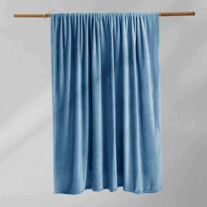 DecoKing koc - narzuta MIC kolor chabrowy 150x200 cm.