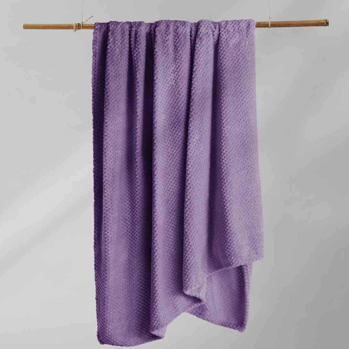 DecoKing koc  HENRY kolor fioletowy 170x210 cm.
