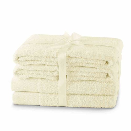 AmeliaHome komplet ręczników frotte 2szt. 70x140 +4szt. 50x100