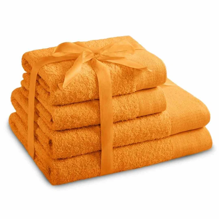 AmeliaHome komplet ręczników frotte 2szt. 70x140 +2szt. 50x100