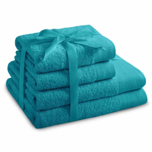 AmeliaHome komplet ręczników frotte 2szt. 70x140 +2szt. 50x100