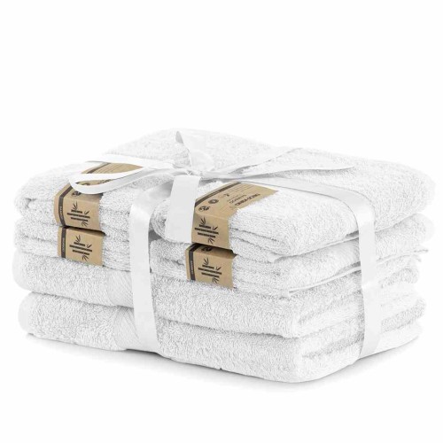 DecoKing komplet ręczników frotte 2szt. 70x140 +4szt. 50x100
