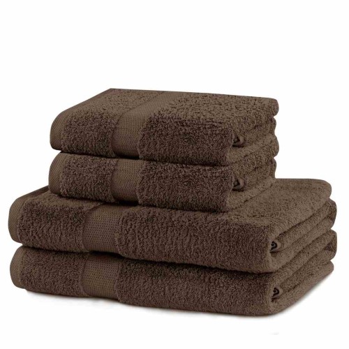 DecoKing komplet ręczników frotte 2szt. 70x140 +2szt. 50x100