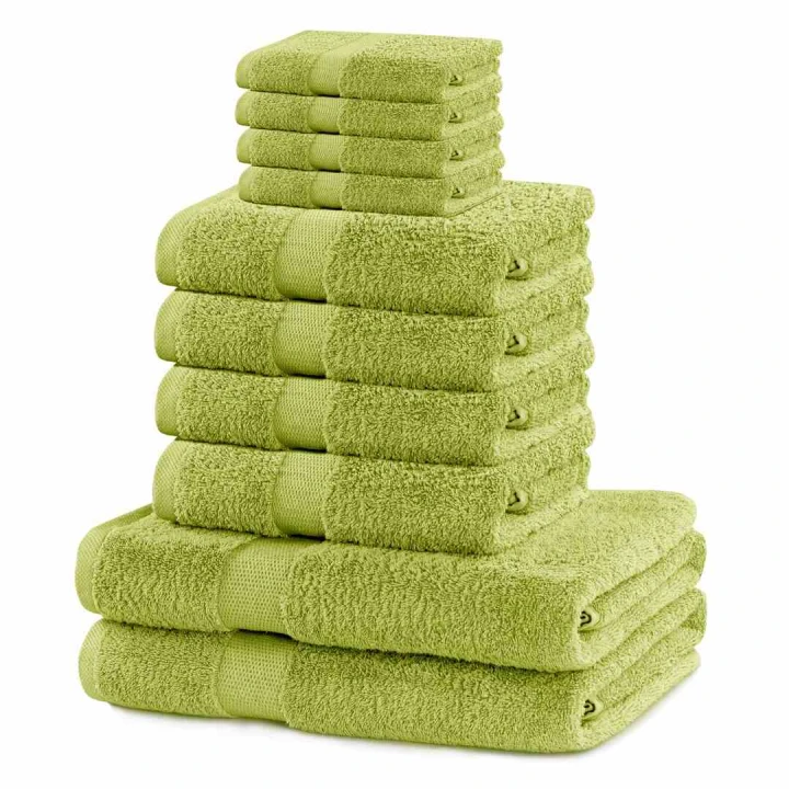 DecoKing komplet ręczników frotte 2szt. 70x140 +4szt. 50x100 +4szt. 30X50