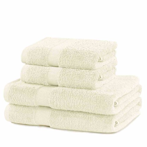 DecoKing komplet ręczników frotte 2szt. 70x140 +2szt. 50x100