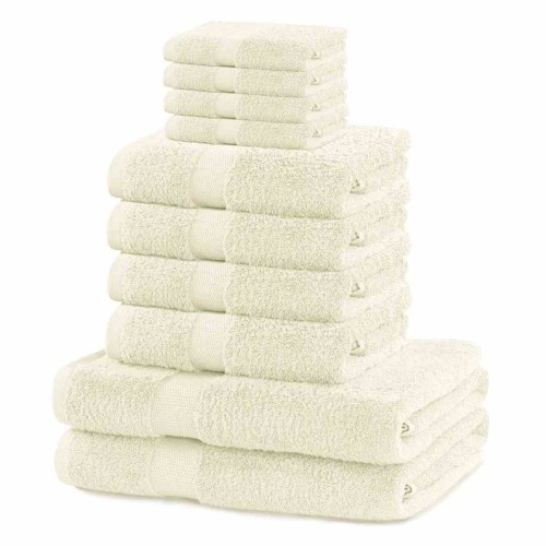 DecoKing komplet ręczników frotte 2szt. 70x140 +4szt. 50x100 +4szt. 30X50