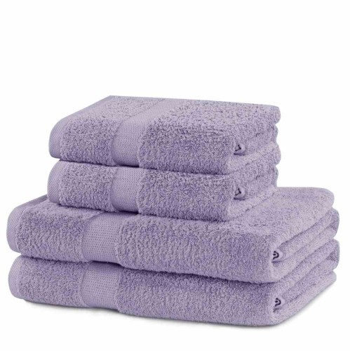 DecoKing komplet ręczników frotte 2szt. 70x140 +2szt. 50x100