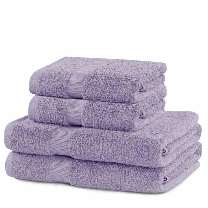 DecoKing komplet ręczników frotte 2szt. 70x140 +2szt. 50x100