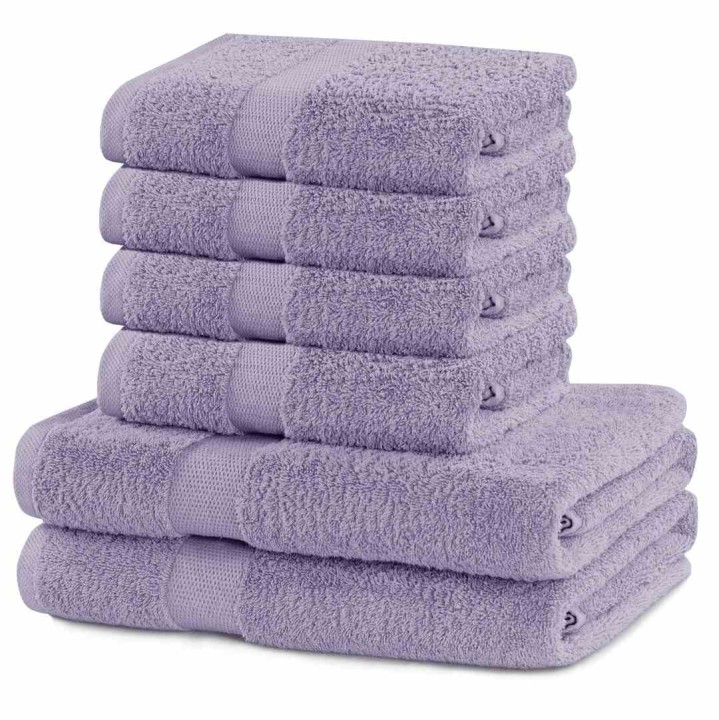 DecoKing komplet ręczników frotte 2szt. 70x140 +4szt. 50x100