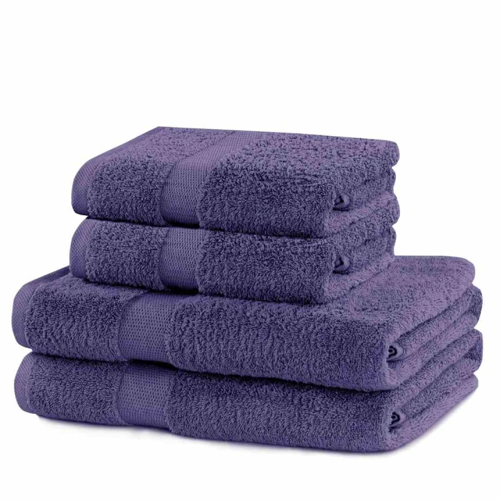 DecoKing komplet ręczników frotte 2szt. 70x140 +2szt. 50x100