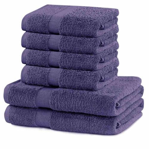 DecoKing komplet ręczników frotte 2szt. 70x140 +4szt. 50x100
