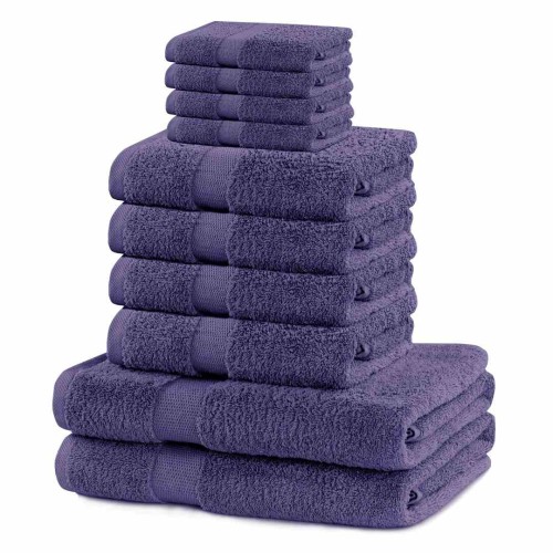DecoKing komplet ręczników frotte 2szt. 70x140 +4szt. 50x100 +4szt. 30X50