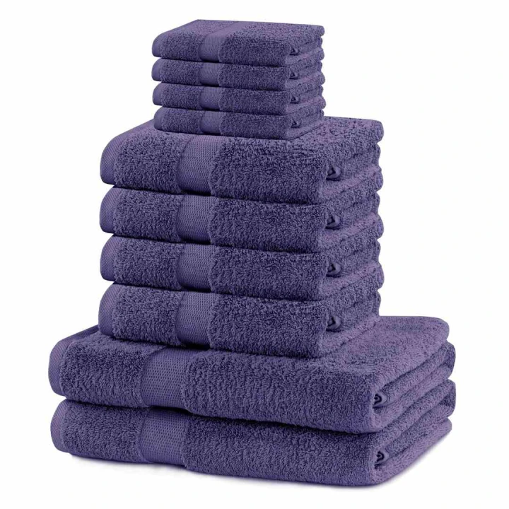 DecoKing komplet ręczników frotte 2szt. 70x140 +4szt. 50x100 +4szt. 30X50