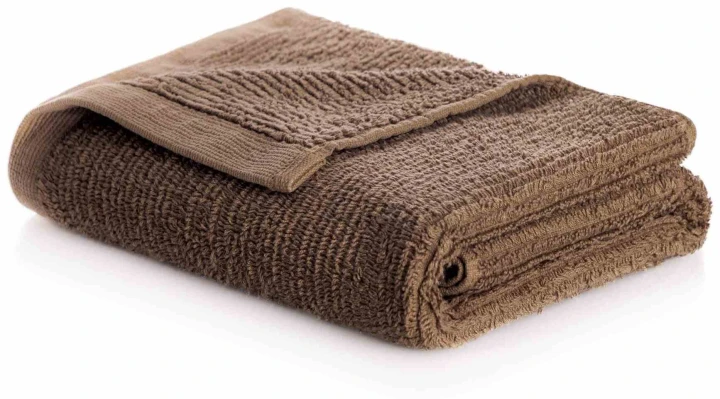 Komplet ręczników RIBBON w kolorze brązowym: 70x140 cm, 50x100 cm, 30x50 cm, 100% bawełna, Oeko-Tex Standard 100, Sorema