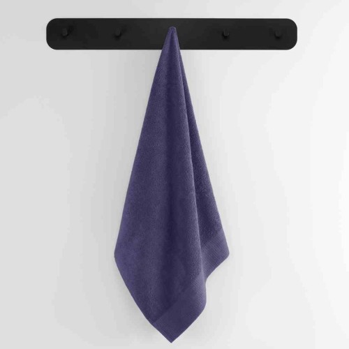 Ręcznik łazienkowy AMARI w kolorze fioletowym, klasyczny styl, 50x100 cm, 100% bawełna, 450 g/m², AmeliaHome
