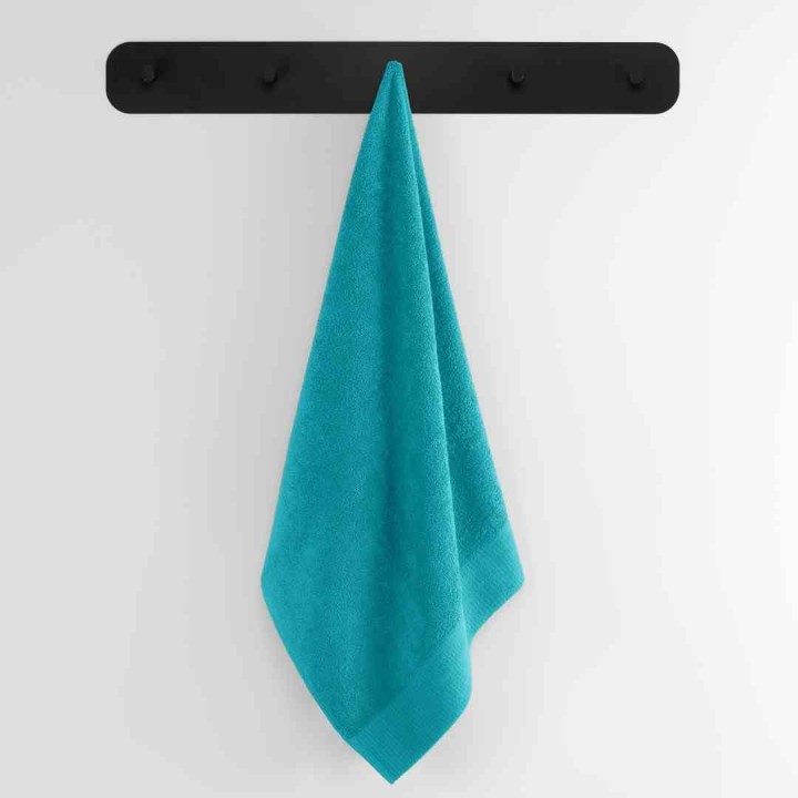 Ręcznik klasyczny AMARI - AmeliaHome, turkusowy, 50x100 cm, 100% bawełna, gramatura 450 g/m2