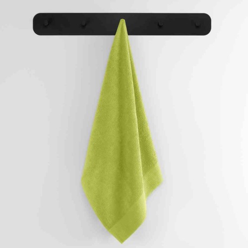 Ręcznik Bawełnowy Amari 50x100 cm Zielony, Gładki, 450 g/m2, Klasyczny Styl, Kolekcja AmeliaHome, Certyfikat Oeko-Tex