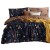 Pościel satynowa bawełniana EXCLUSIVE BAMBOO FLOWER 160x200 + 2x70x80 cm - zamek, 100% bawełna