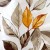 Pościel satynowa bawełniana EXCLUSIVE LEAVES 160x200 + 2×70x80 cm - zamek, 100% bawełna