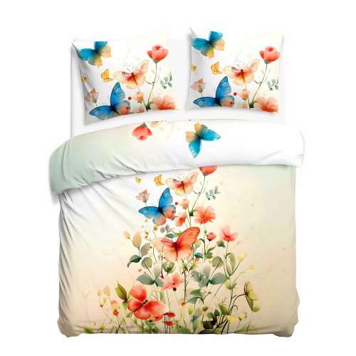 Pościel satynowa bawełniana SATYNLOVE PREMIUM 160x200 + 2x70x80 cm zamek OEKO-TEX