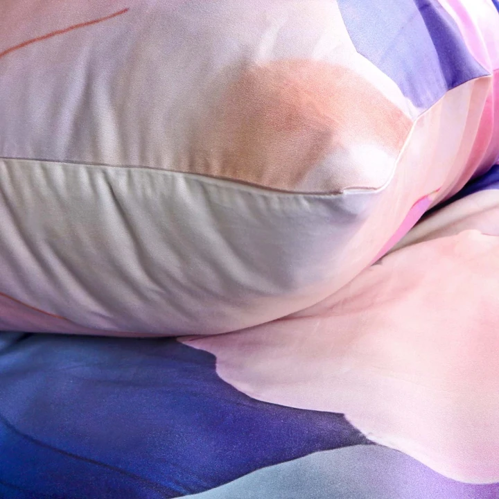 Pościel satynowa bawełniana SATYNLOVE PREMIUM 160x200 + 2x70x80 cm z zamkiem, 200TC, OEKO-TEX