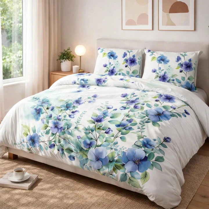 Pościel satynowa bawełniana SATYNLOVE PREMIUM 160x200 cm z poszwą na zamek 2x70x80 cm OEKO-TEX