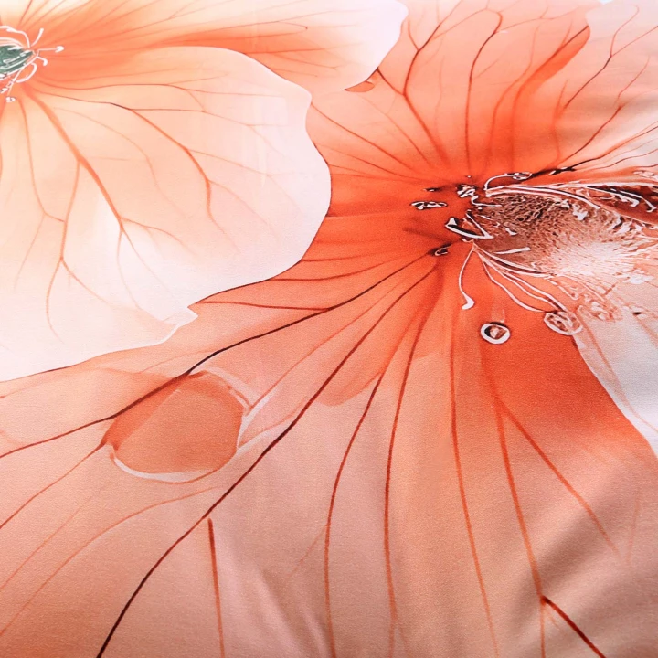 Pościel satynowa bawełniana SATYNLOVE PREMIUM 160x200 cm z zamkiem, 100% bawełna, 200TC (2x70x80) eleganckie opakowanie