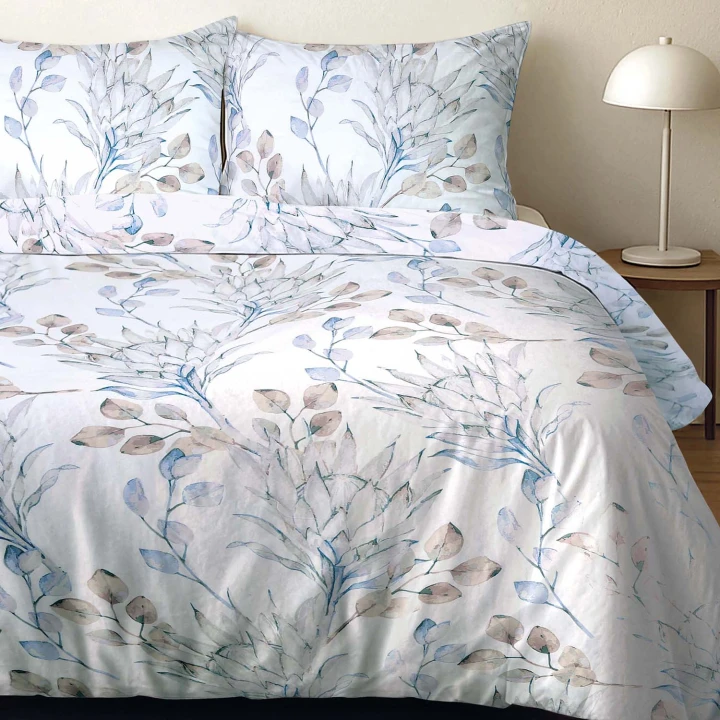 Pościel satynowa bawełniana SATYNLOVE 160x200 + 2x 70x80 cm. zamek błyskawiczny, 100% bawełna, eleganckie opakowanie