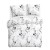 Pościel satynowa bawełniana SATYNLOVE 160x200 + 2x70x80 cm z zamkiem, 100% bawełna