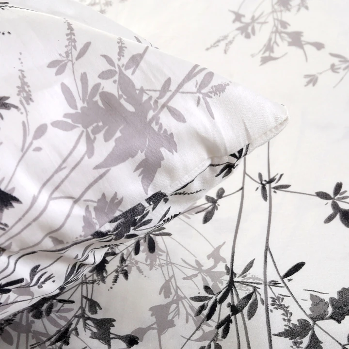Pościel satynowa bawełniana SATYNLOVE 160x200 + 2x70x80 cm z zamkiem, 100% bawełna