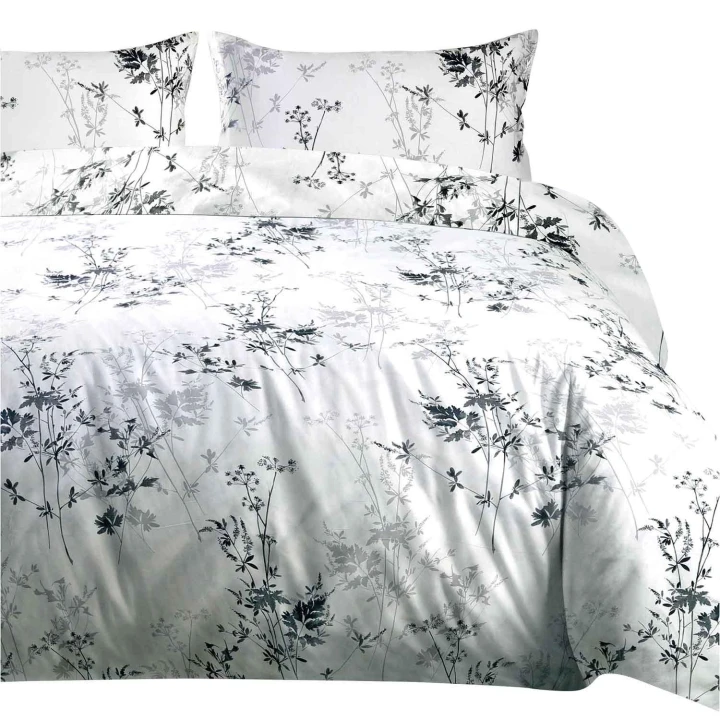 Pościel satynowa bawełniana SATYNLOVE 160x200 + 2x70x80 cm z zamkiem, 100% bawełna