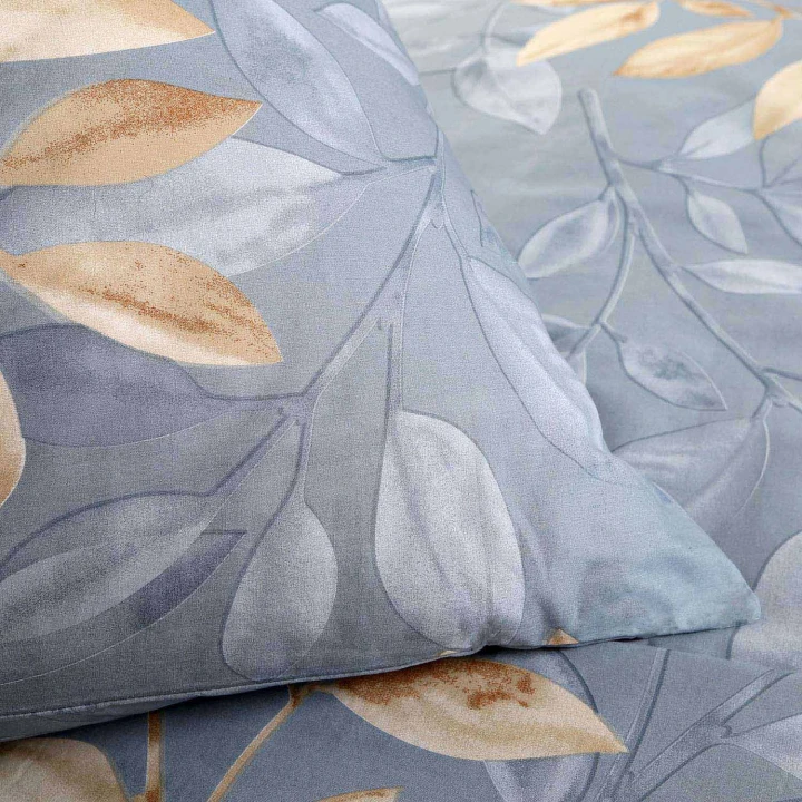 Pościel bawełniana CottonLove 160x200 cm z dwoma poszewkami 70x80 cm. 100% bawełna, zamek błyskawiczny, gramatura 110 g/m²