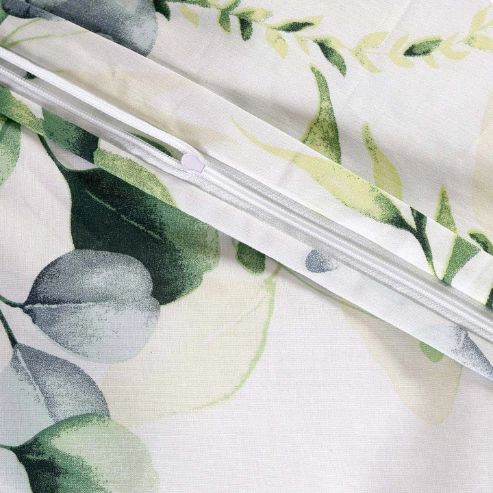 Pościel bawełniana CottonLove 160x200 cm. – komplet 100% bawełna, zamek błyskawiczny, 2x 70x80 cm