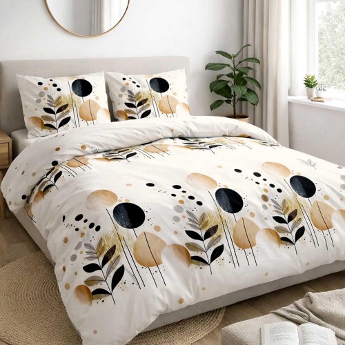 Pościel bawełniana satynowa SATYNLOVE 160x200 cm z poszewkami 70x80 cm 100% bawełna